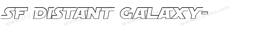 SF Distant Galaxy字体转换